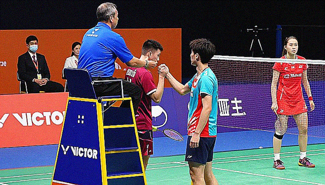 Alwi Farhan, Kento Momota và nhà tập Tokyo trước Asian Games 2026